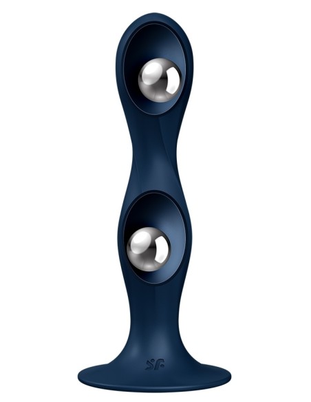 Plug Double Ball-R 17 x 3.5cm Bleu Plug Double Ball-R 17 x 3.5cm Bleu