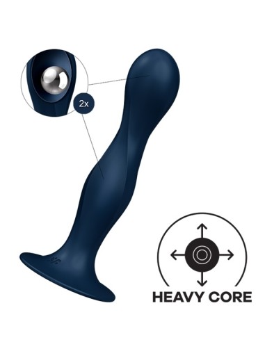 Plug Double Ball-R 17 x 3.5cm Bleu