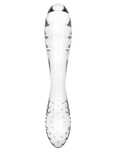 Gode en verre Dazzling Crystal 1 - 18 x 3.6cm Transparent