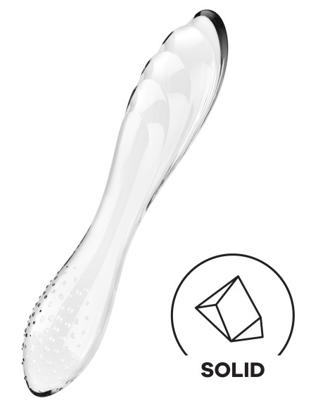 Gode en verre Dazzling Crystal 1 - 18 x 3.6cm Transparent Gode en verre Dazzling Crystal 1 - 18 x 3.6cm Transparent
