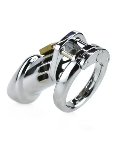 Cage de chasteté STEEL PADLOCK 12 x 3.5cm