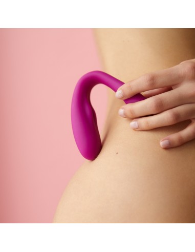 Stimulateur vibrant pour couple MATCH UP Love to Love Fuchsia