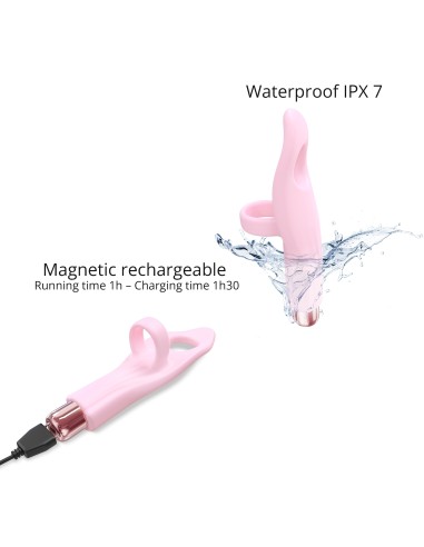 Stimulateur de clitoris Tickle Me Love to Love Rose