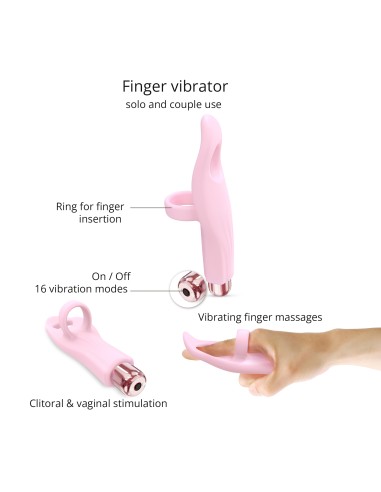 Stimulateur de clitoris Tickle Me Love to Love Rose