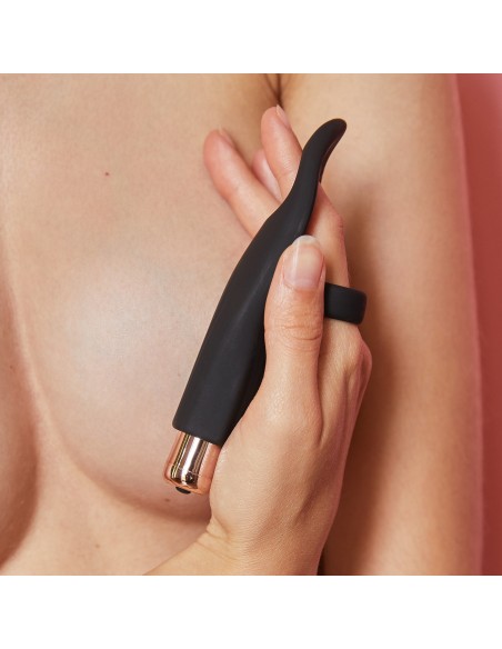 Stimulateur de clitoris Tickle Me Love to Love Noir