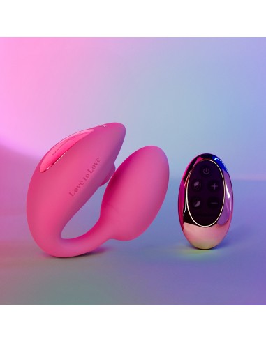 Stimulateur Clitoris et Point G Wonderlover Rose