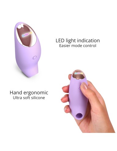 Stimulateur de clitoris Believer Love to Love Mauve