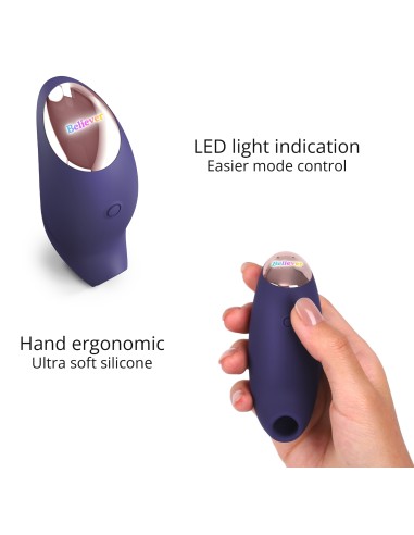 Stimulateur de clitoris Believer Love to Love Indigo