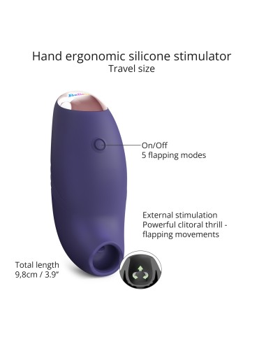 Stimulateur de clitoris Believer Love to Love Indigo