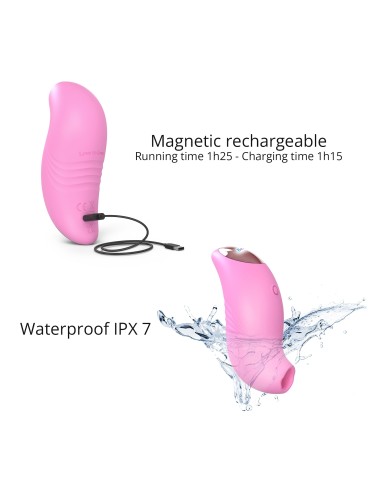 Stimulateur de clitoris Believer Love to Love Rose