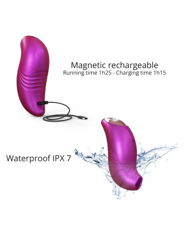 Stimulateur de clitoris Believer Love to Love Framboise