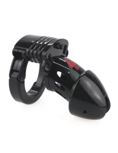 Cage de chasteté PIQUE 10 x 3.5 cm Noire