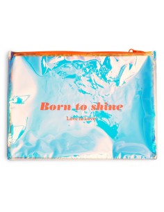 Pochette de rangement Born to Shine Zip Orange