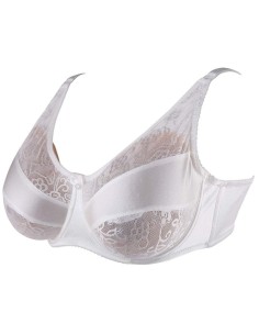 Soutien-Gorge Spécial Prothèse Mammaire Brace Blanc