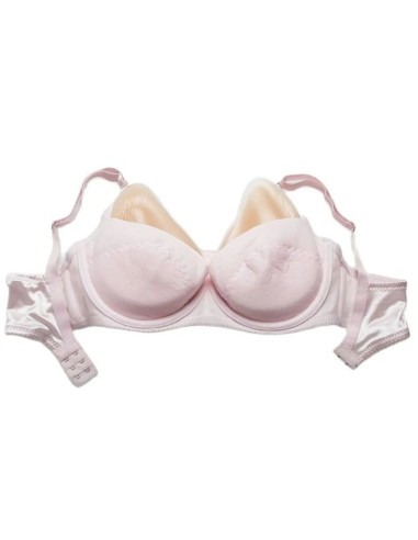 Soutien-Gorge Spécial Prothèse Mammaire Brace Blanc