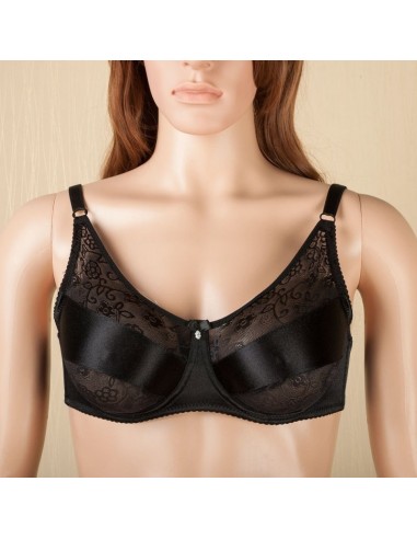 Soutien-Gorge Spécial Prothèse Mammaire Brace Noir