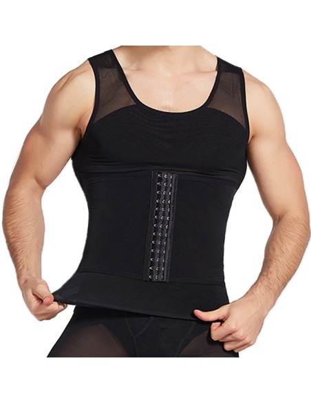 Débardeur Gainant Mesh Tight Noir