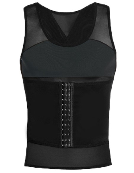 Débardeur Gainant Mesh Tight Noir