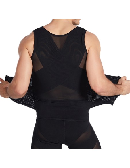 Débardeur Gainant Mesh Tight Noir
