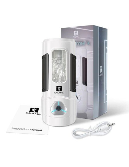 Masturbateur Vibrant Galaku Phantom X 15 x 3.5cm