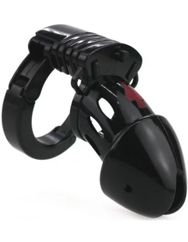 Cage de chasteté PIQUE 10 x 3.5 cm Noire