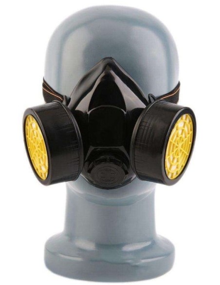 Masque Respirateur Double Duo Breath Noir Masque Respirateur Double Duo Breath Noir