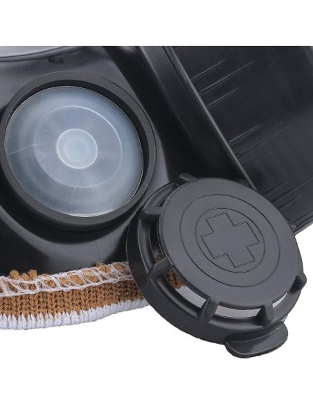 Masque Respirateur Double Duo Breath Noir Masque Respirateur Double Duo Breath Noir