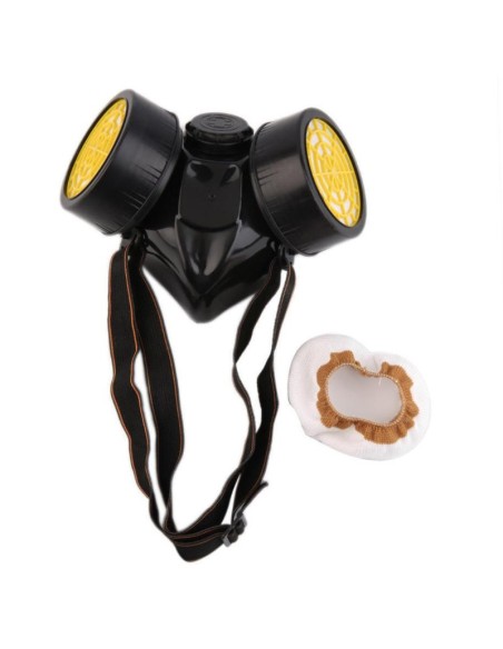 Masque Respirateur Double Duo Breath Noir Masque Respirateur Double Duo Breath Noir
