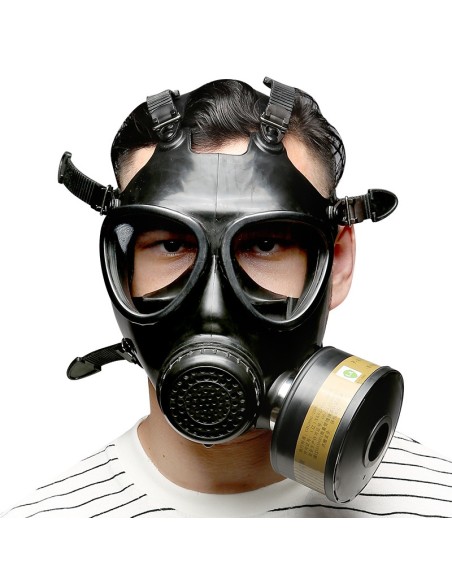 Masque à gaz Komplet Breath Noir Masque à gaz Komplet Breath Noir