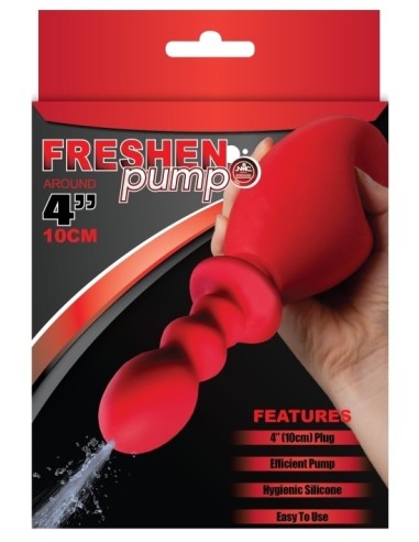 Poire de lavement Fresh Wash 10 x 3.2 cm - Contenance 275ml Rouge