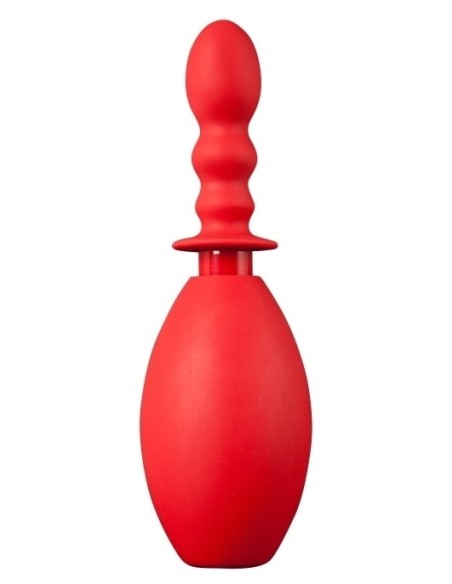 Poire de lavement Fresh Wash 10 x 3.2 cm - Contenance 275ml Rouge