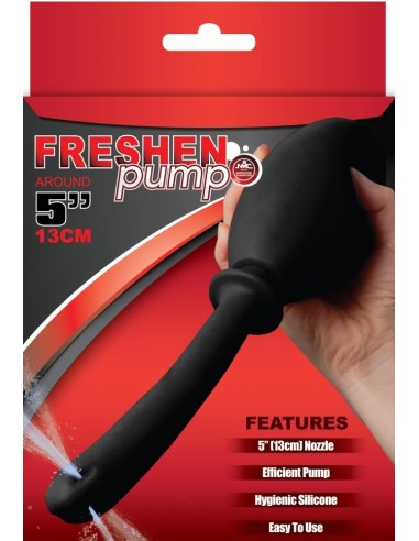 Poire de lavement Fresh Tube 13 x 2.2cm - Contenance 275ml Noire