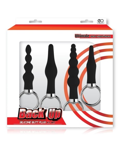 Kit de plugs Back Up Noirs Kit de plugs Back Up Noirs