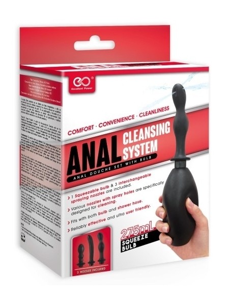 Kit de lavement Cleansing System 3 Embouts Kit de lavement Cleansing System 3 Embouts