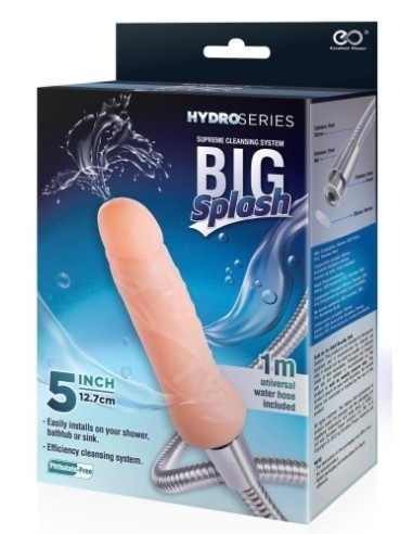 Tuyau avec gode Big Splash 12 x 3cm