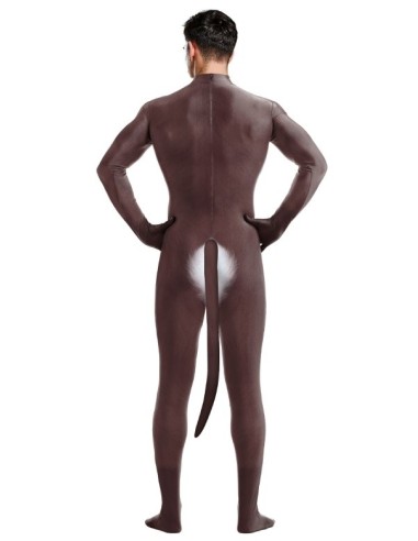 Combinaison Cosplay Âne Donkey Blanc-Marron