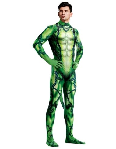 Combinaison Cosplay Grenouille Frogman Vert