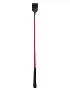 Cravache Crop Square 70cm Noir