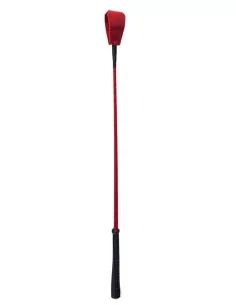 Cravache CROP Rouge 70cm