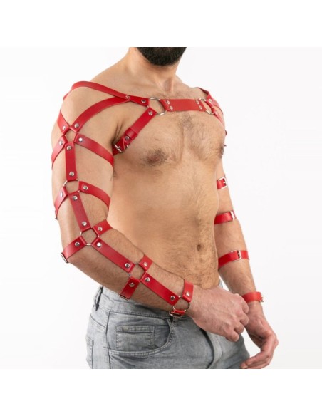 Harnais Bras et Épaules Arms Rouge
