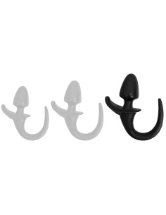 Plug Queue de chien Pup Hero XL 12 x 7 cm - Queue 35cm