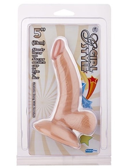 Gode réaliste courbé Curve Spot 11 x 3cm