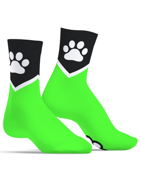 Chaussettes Paw Kinky Puppy Vertes Chaussettes Paw Kinky Puppy Vertes