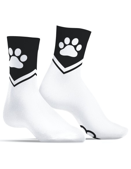 Chaussettes Paw Kinky Puppy Blanches