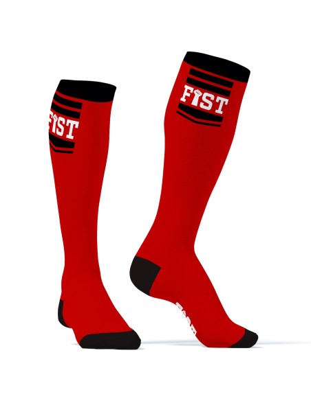 Chaussettes Hautes HANKY FIST SneakXX Rouge Chaussettes Hautes HANKY FIST SneakXX Rouge
