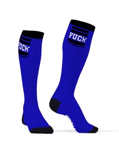 Chaussettes Hautes HANKY FUCK SneakXX Bleues