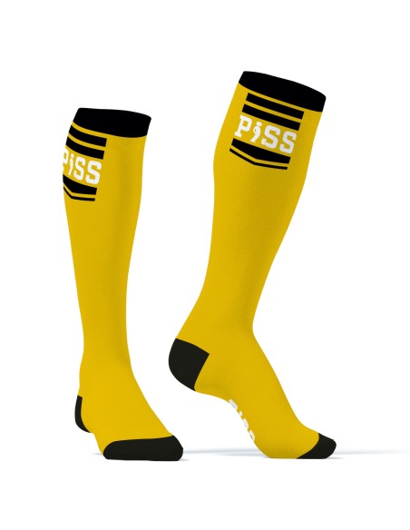 Chaussettes Hautes HANKY PISS SneakXX Jaunes