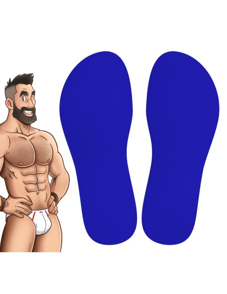 Chaussettes Hautes COLORS SneakXX Bleues Chaussettes Hautes COLORS SneakXX Bleues