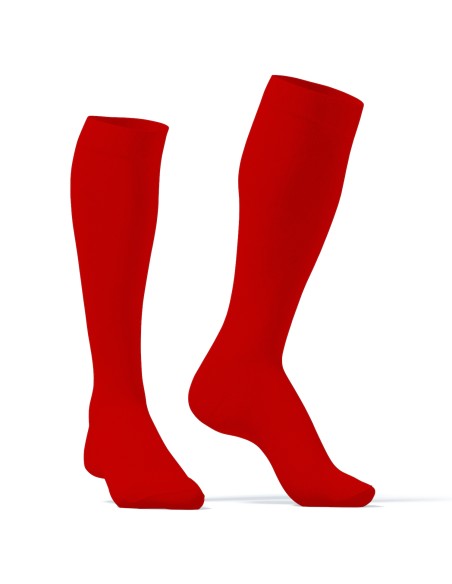 Chaussettes Hautes COLORS SneakXX Rouges Chaussettes Hautes COLORS SneakXX Rouges