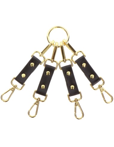 Attaches en croix Hogtie Vogue Noires